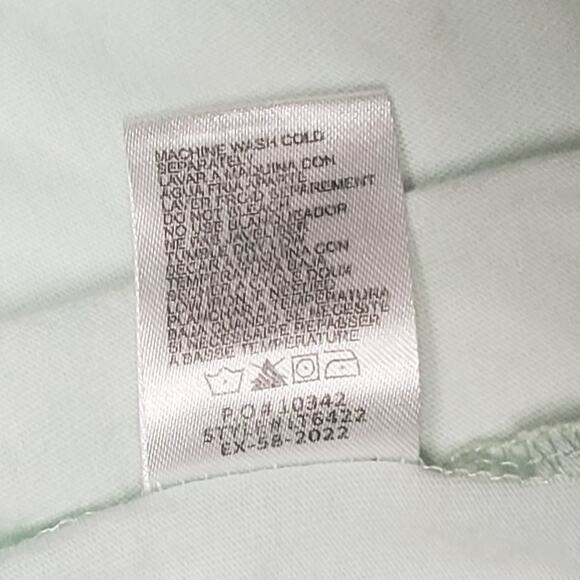 Exist Destin Tank Top S | Coastal Mint Cotton | Boho Looped Trim Beachwear - Picture 6 of 6